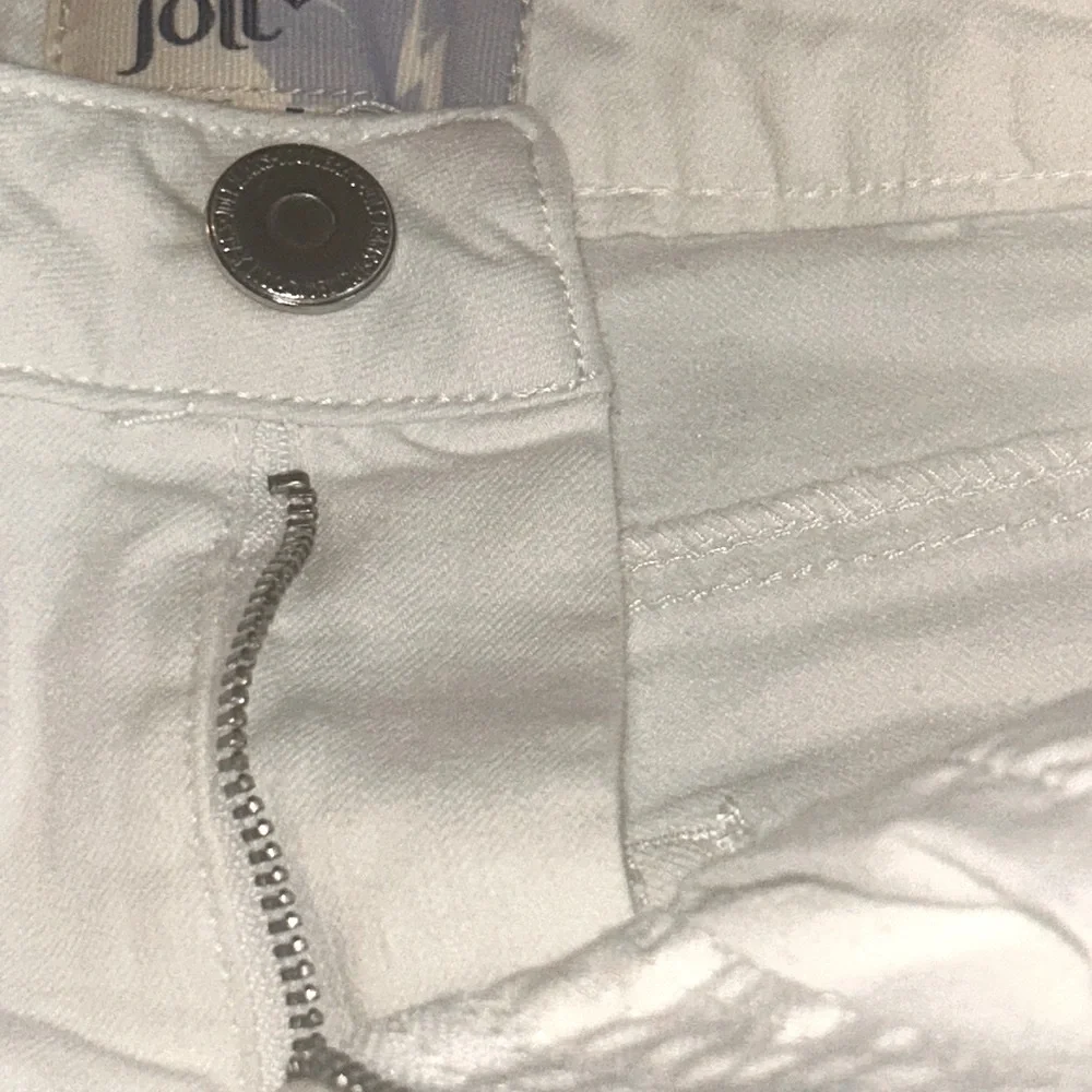 Women's White Denim Shorts